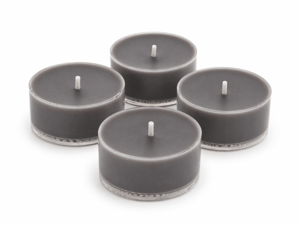 Stijlvolle Zwarte Waxinelichtjes - Set van 4