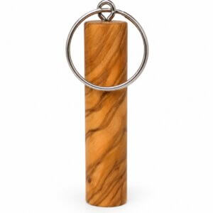 Olijfhouten sleutelhanger LUXURY
