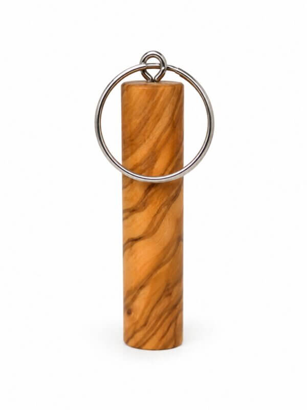 Olijfhouten sleutelhanger LUXURY