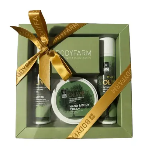 Pure Olive Complete Verzorgingsset (3-delig)